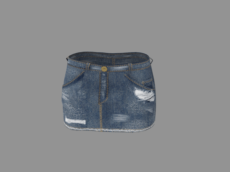Denim Skirt