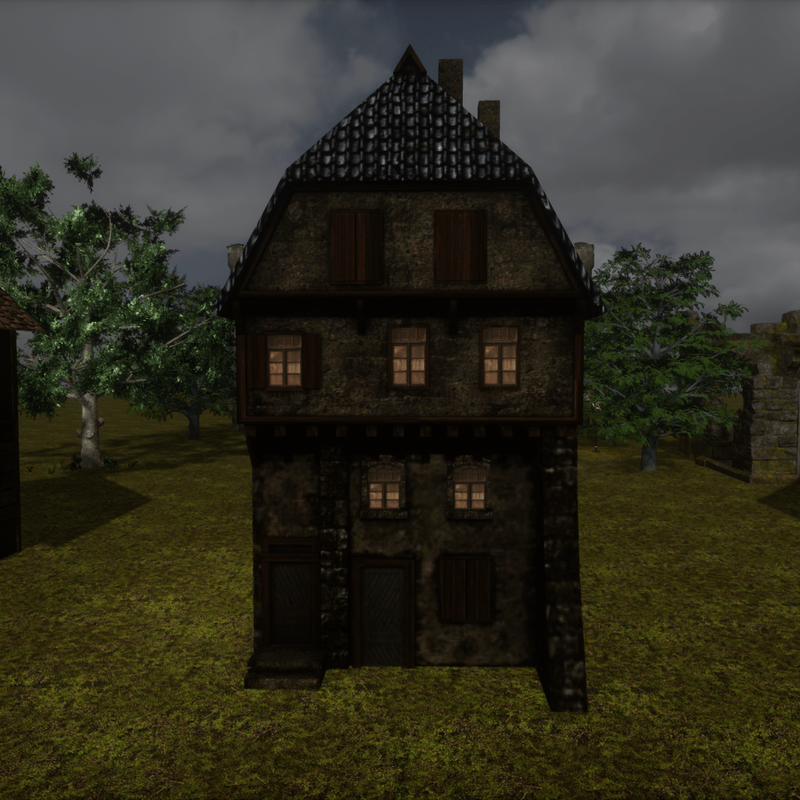 Dark Medieval House