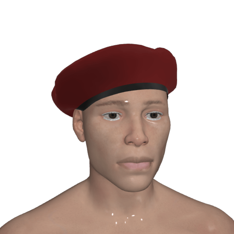 Standard Red Beret Hat