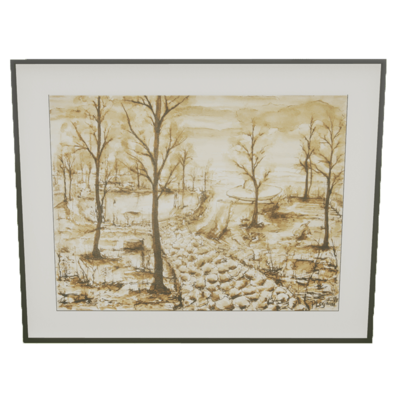 Picture Frame - Curd in the Huvenhoopsmoor