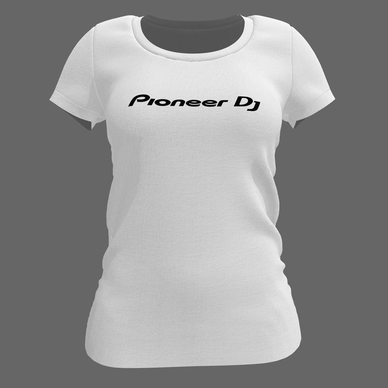Monstercat - PioneerDJ White T-Shirt - Female