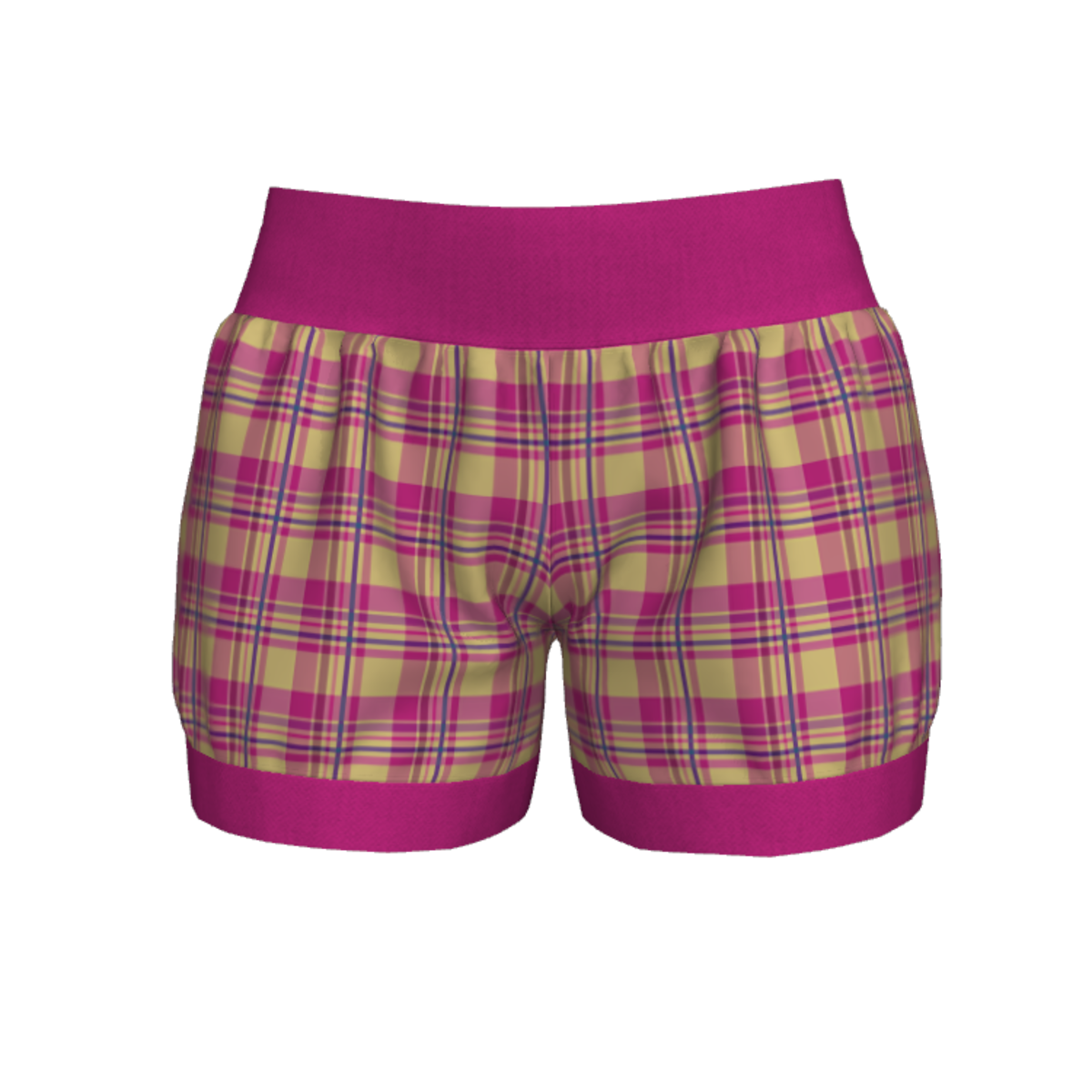 Woman Short - Plaid