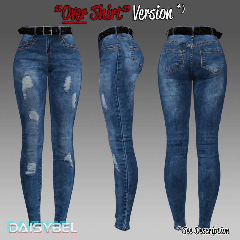 Tight Stretch Jeans (FOR OVER SHIRTS)