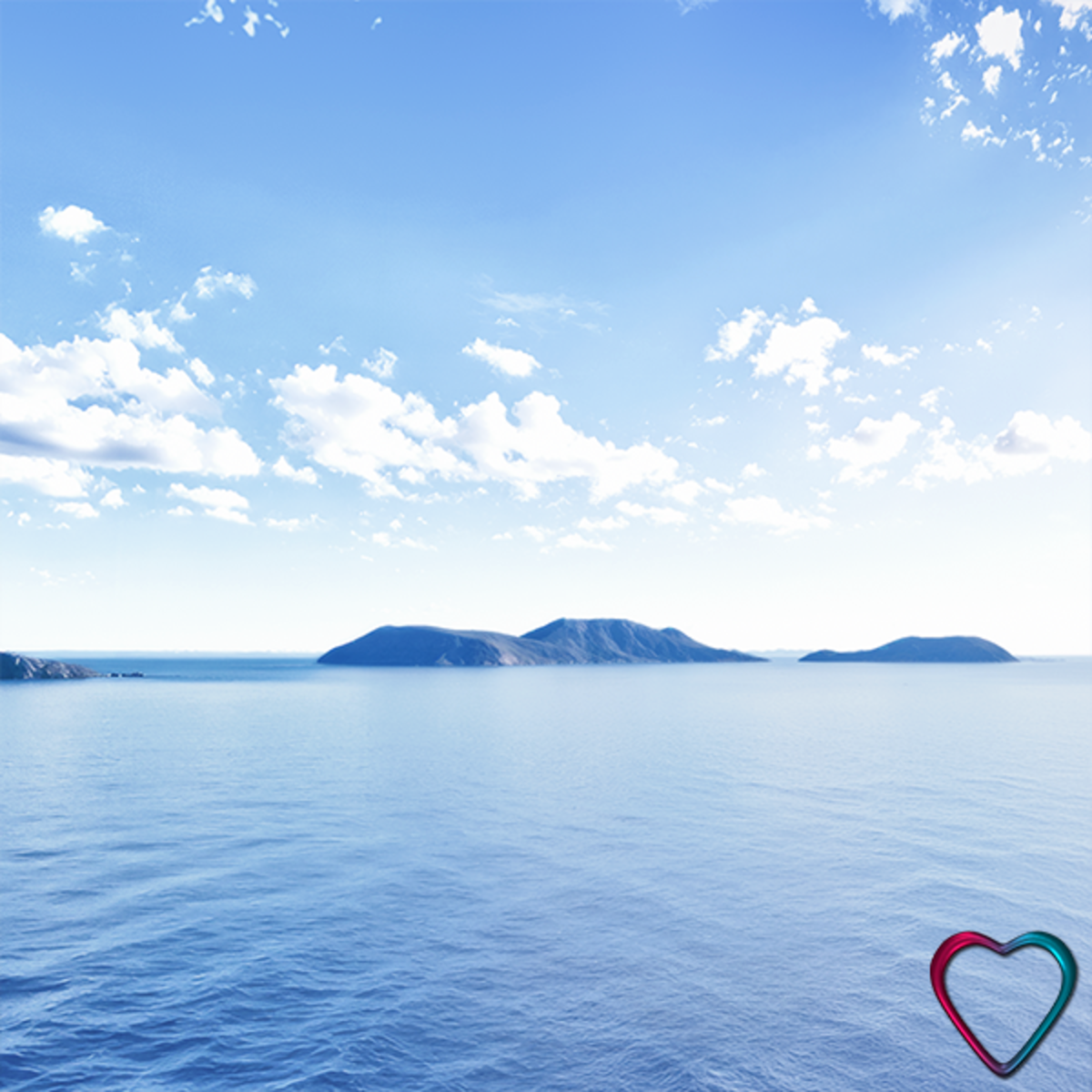 Ocean Sea with Islands Skybox - Seamless HDRI
