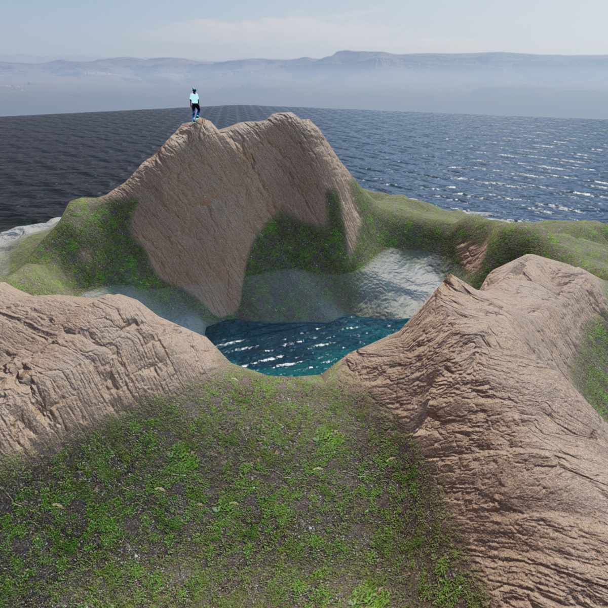 Taal Volcano Terrain