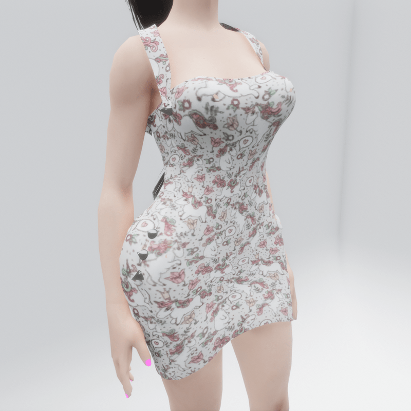 Unicorn Queen Mini Dress