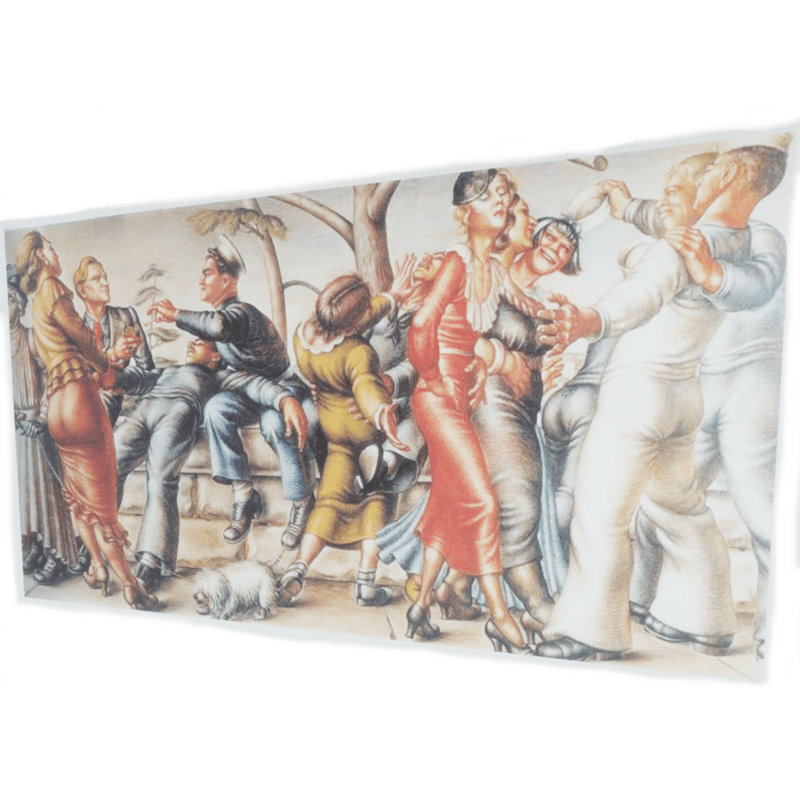 The Fleet's In! - Painting, Art