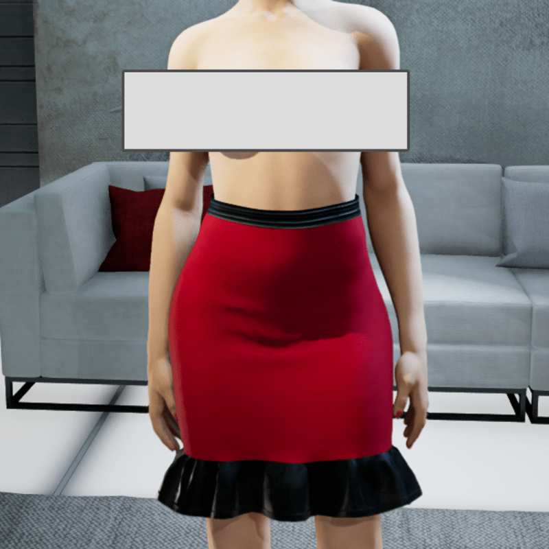 PASCALE SKIRT GARNET