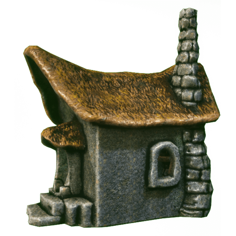 Little faery tale stone house