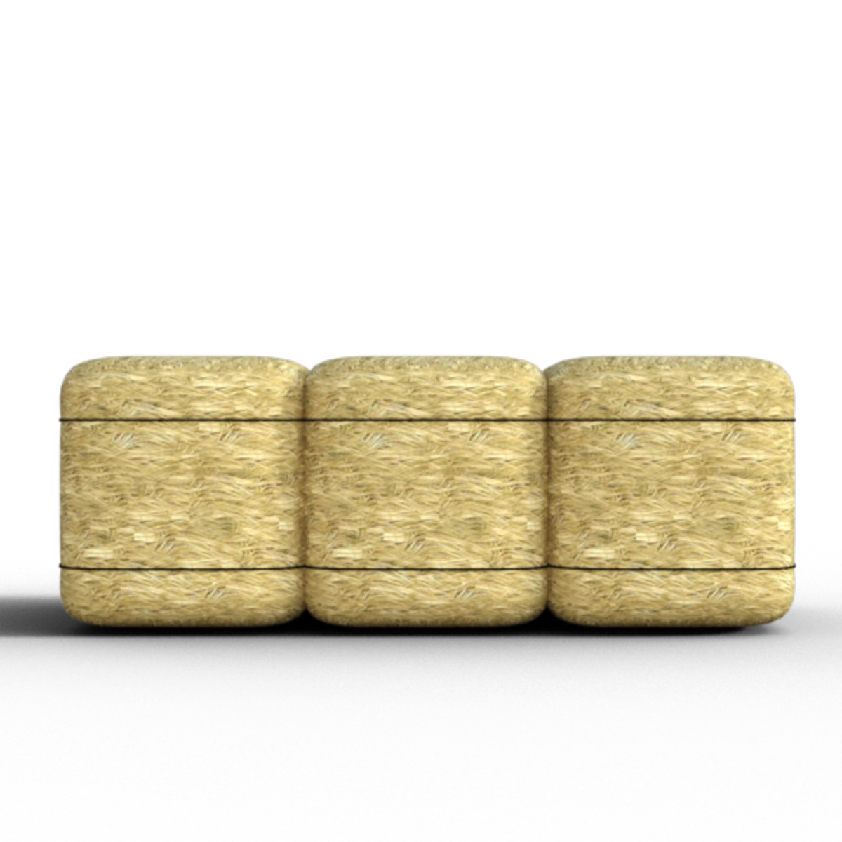 Hay bale stack standardized