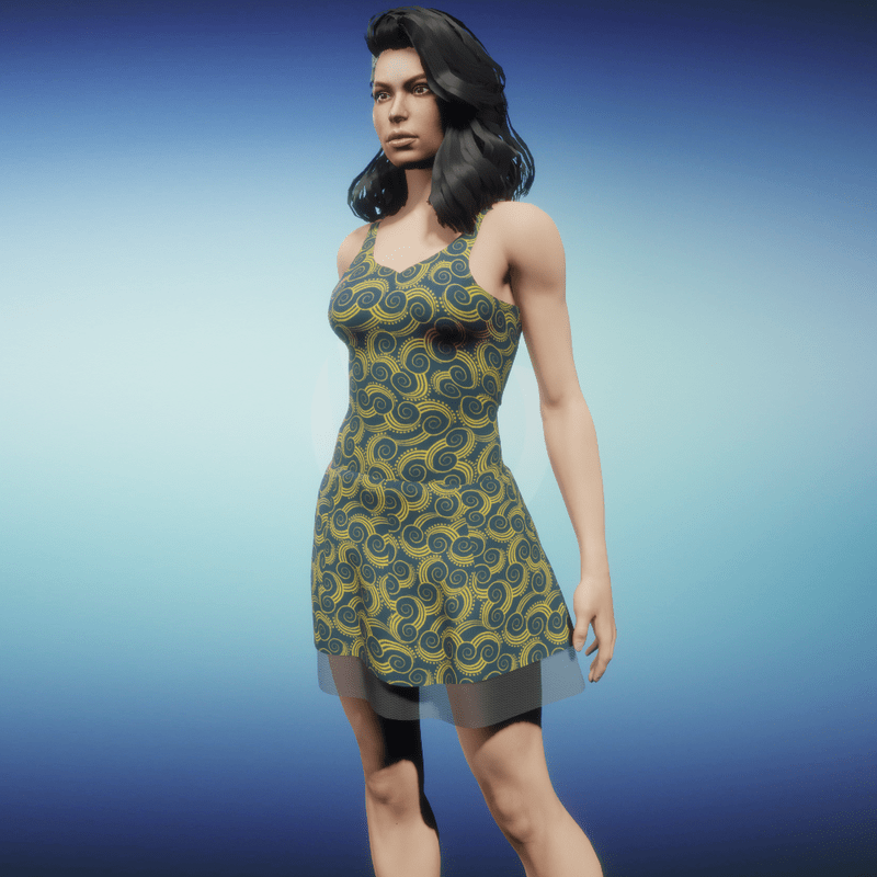 Summerdress Adira gray