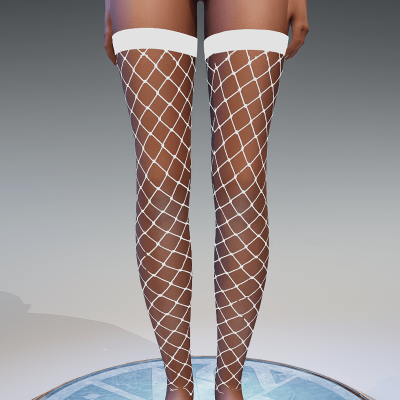 Emissive Large Fishnet Stockings