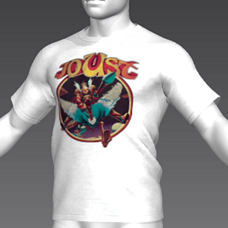 Ready Player One: Joust T-Shirt 02 (White) (M)