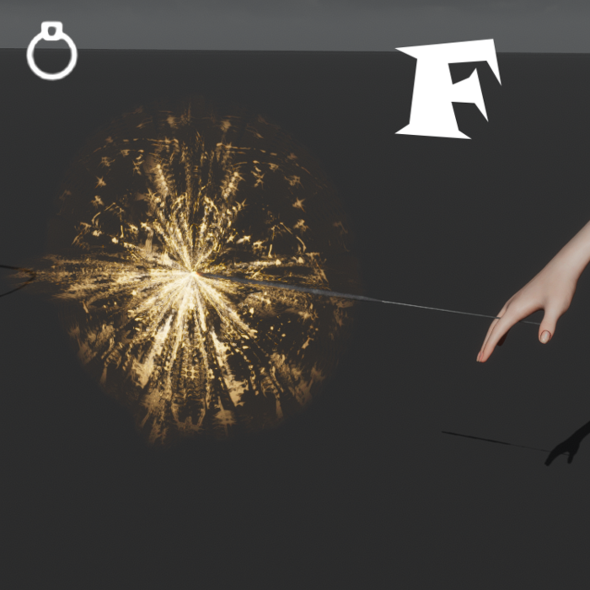 Sparkler Yellow (F) - (Ring Slot)