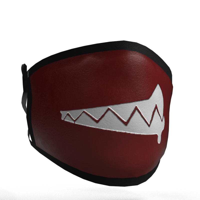 FaceMask SSSmile Red male