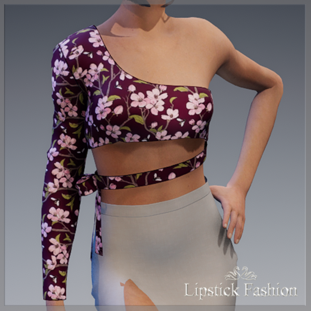 L.F. Lucette Top - Purple Pink