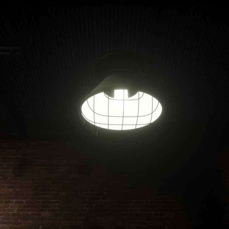 Factory Lamp Dark