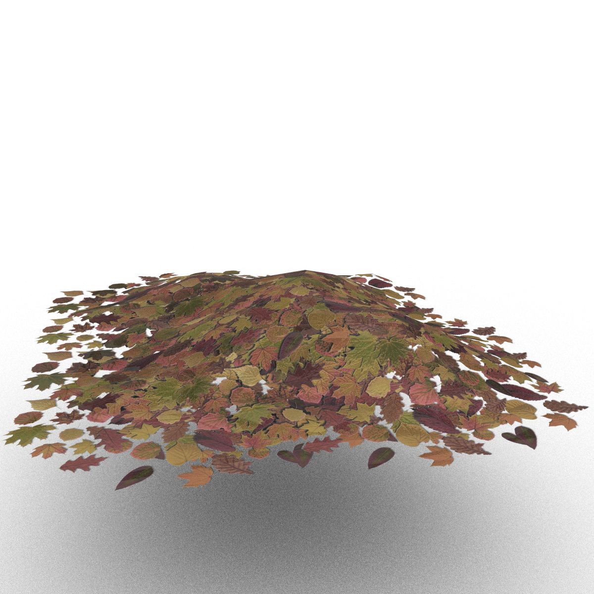 Fall leaves Pile