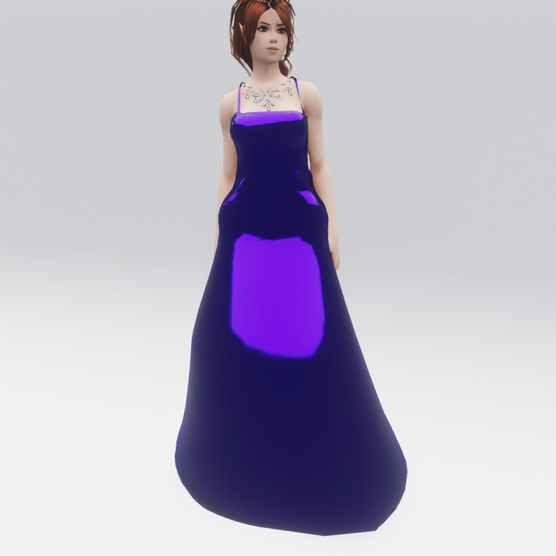 Violet Dreams Gown