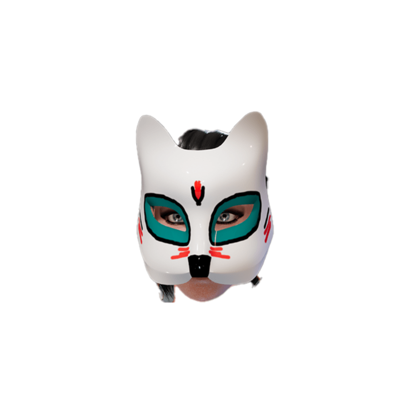 Pretty Cat Masquerade Mask