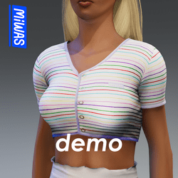 MIWAS/HeartClub Top #Rainbow DEMO