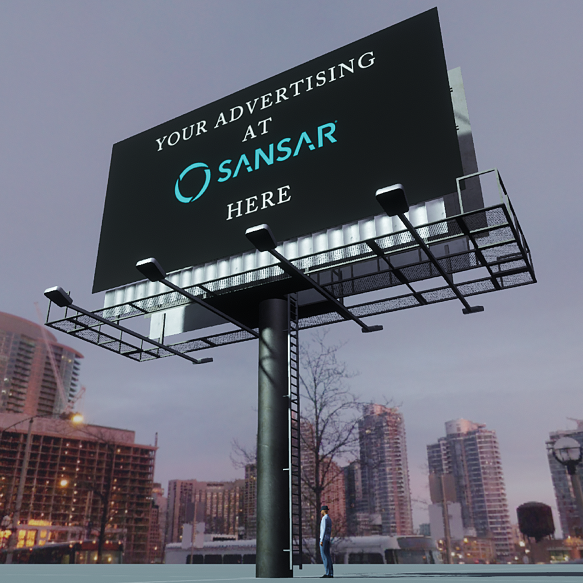 TKA BILLBOARD CENTER POST