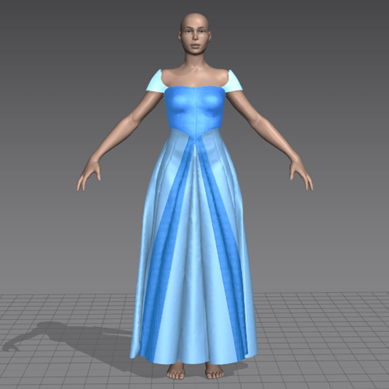 fairytale princess gown