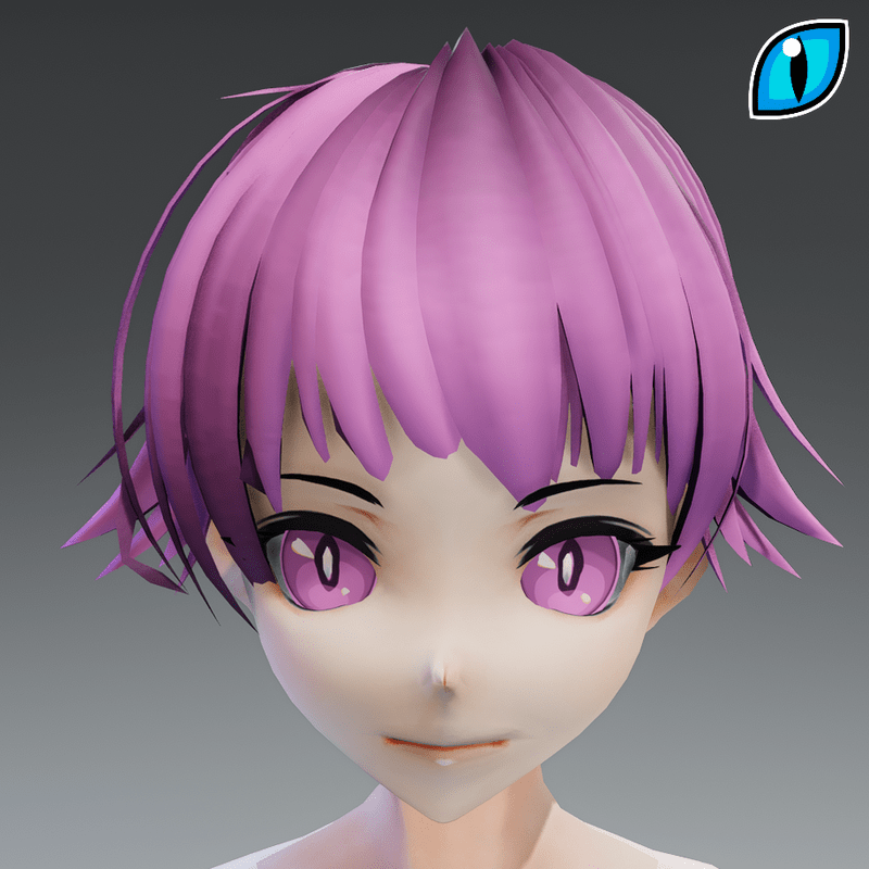 ACpixl Changeable Hair en Eyes-Aya