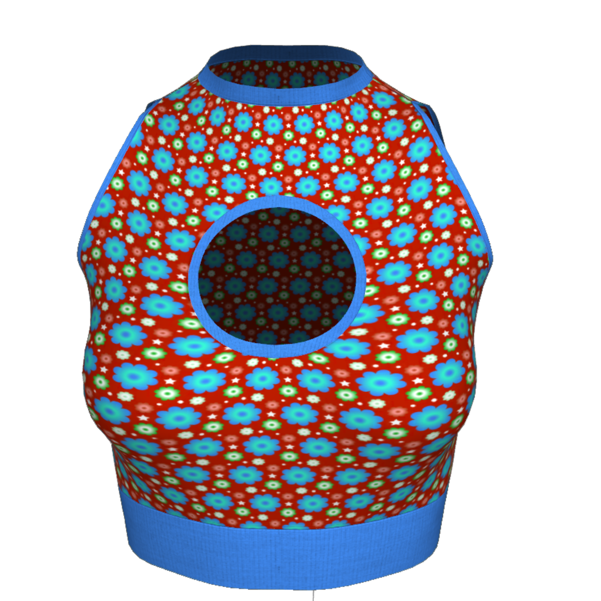 Woman Little Top - Floral