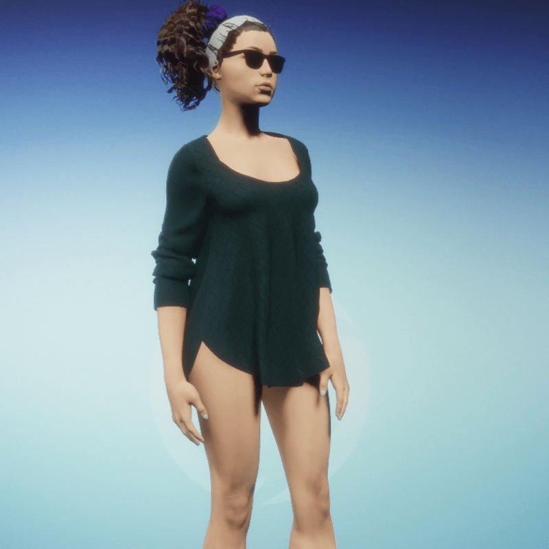 Leggings Top - Forrest