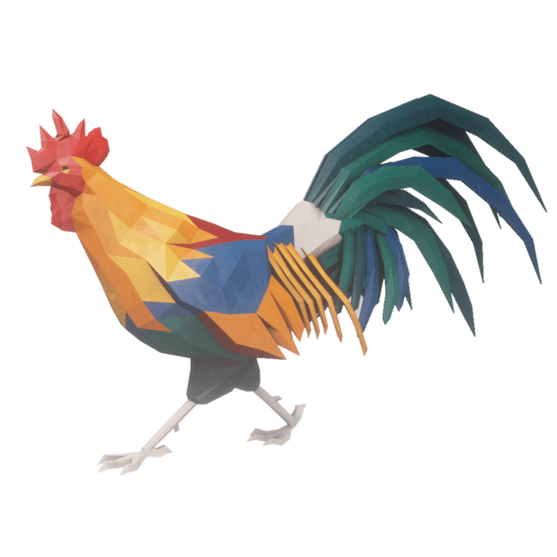 Running Rooster