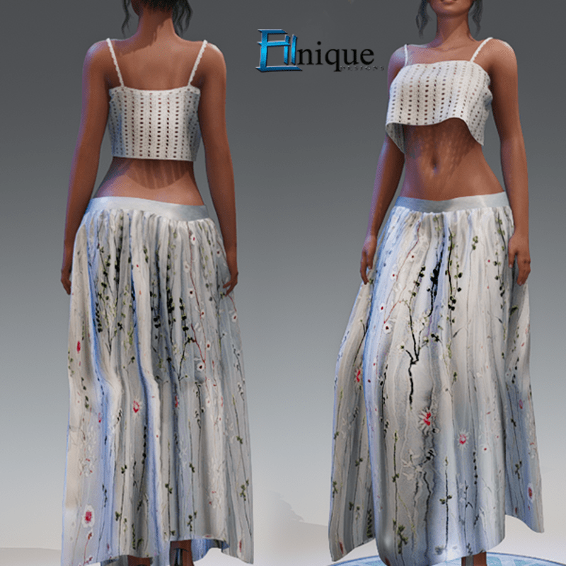 Lilly Skirt Top Outfit