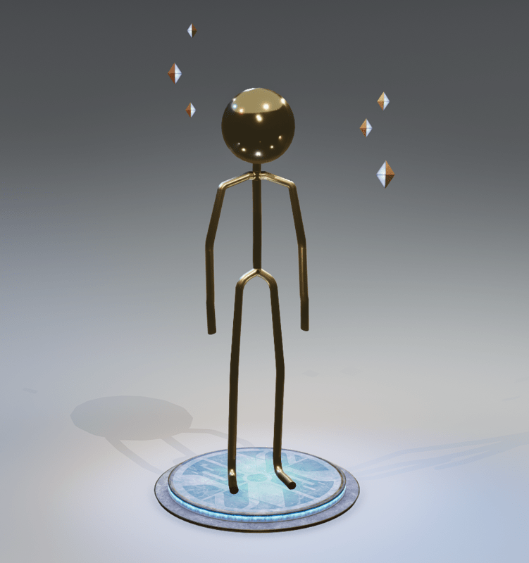 Stickman (Gold)