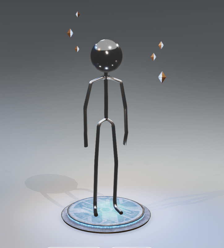 Stickman (Silver)