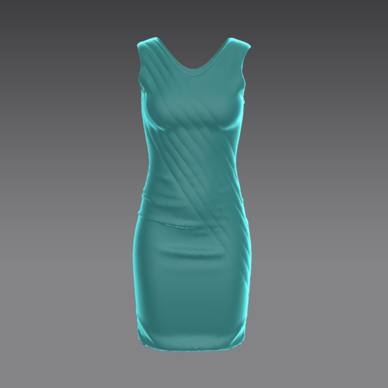 female dress velvet blue