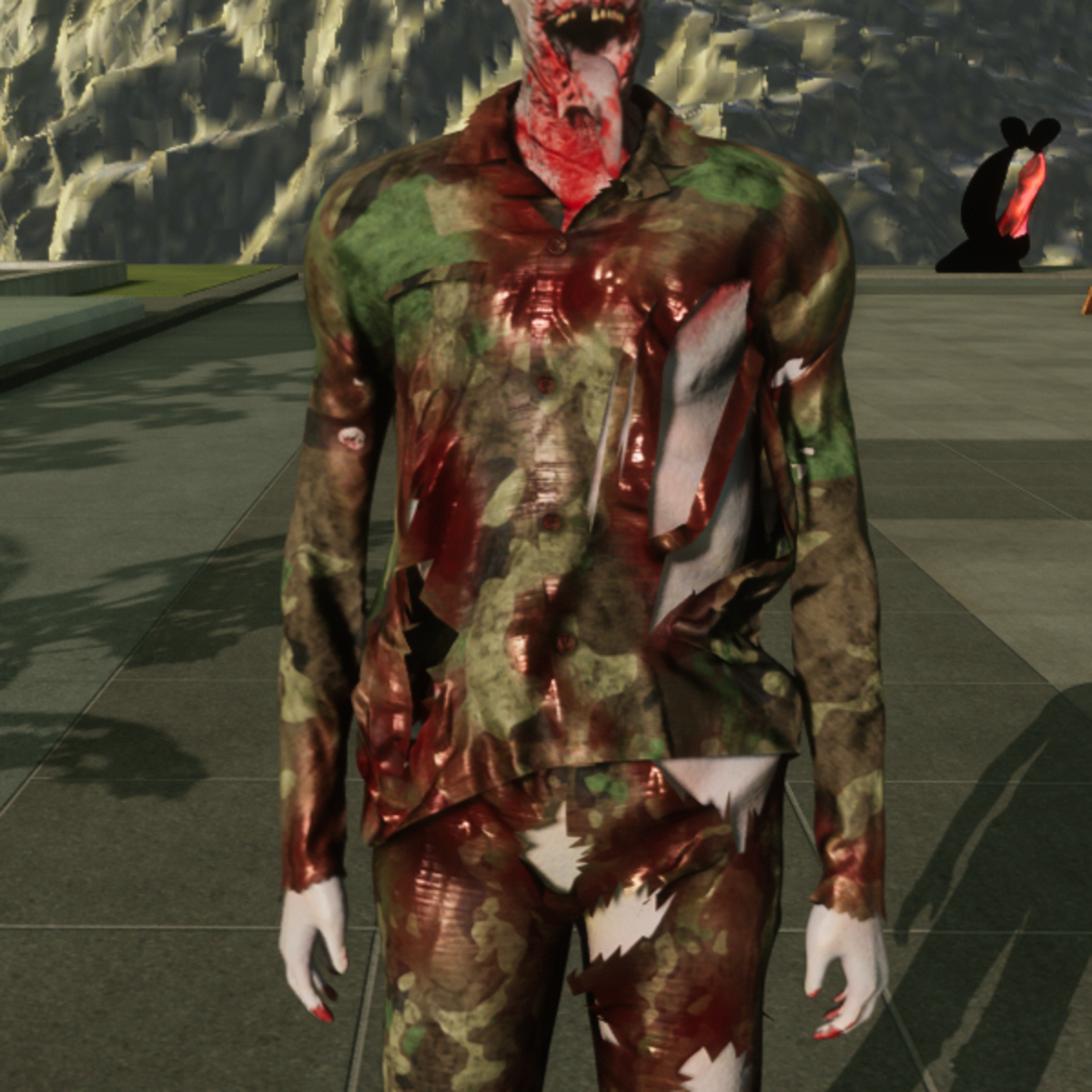 Army Shirt For Zombie Avatar