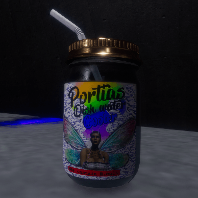 Portias Dish water cooler drink