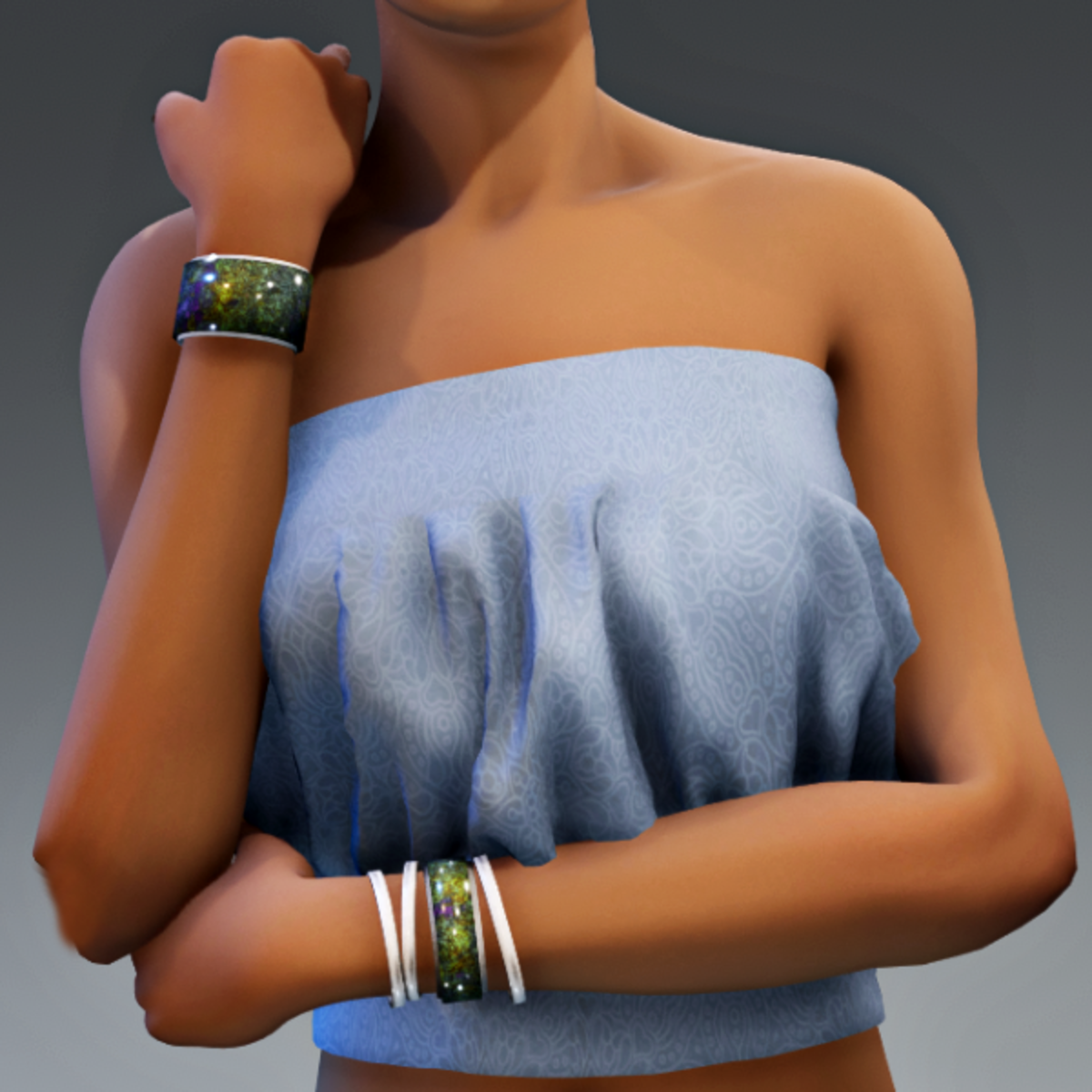 Areana Bangles - Duo Silver