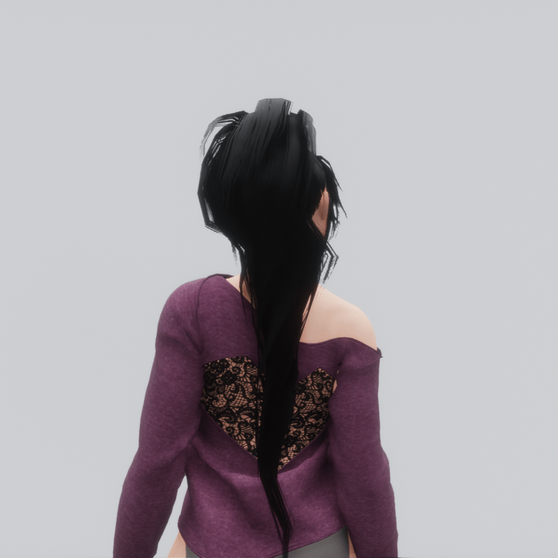 Heart Laced Off Shoulder Blouse