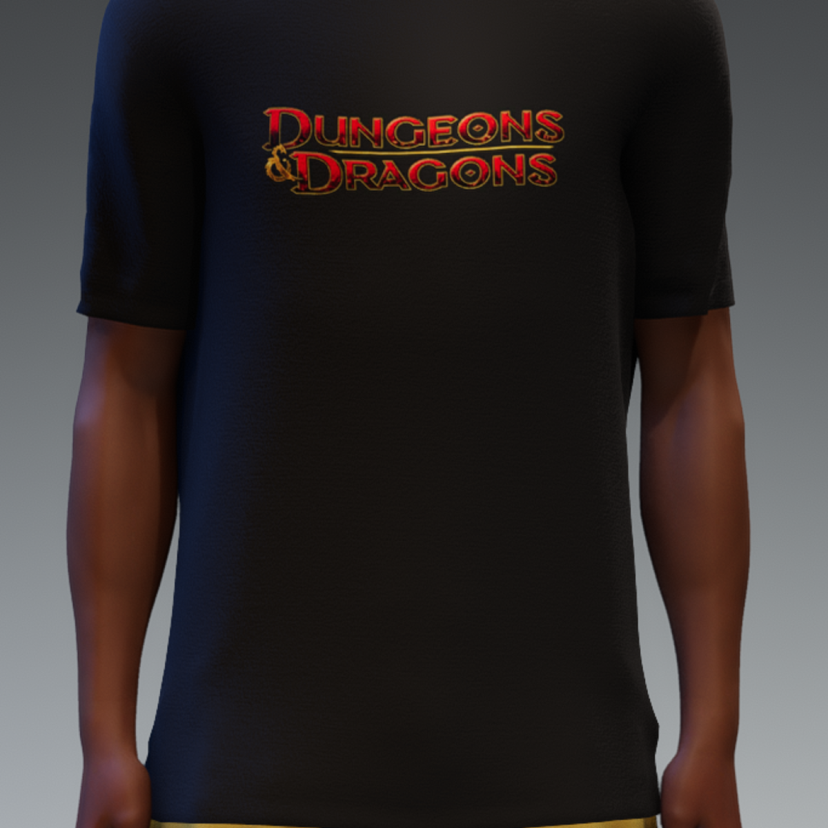 Dungeons & Dragons Cartoon Fan Art T-Shirt