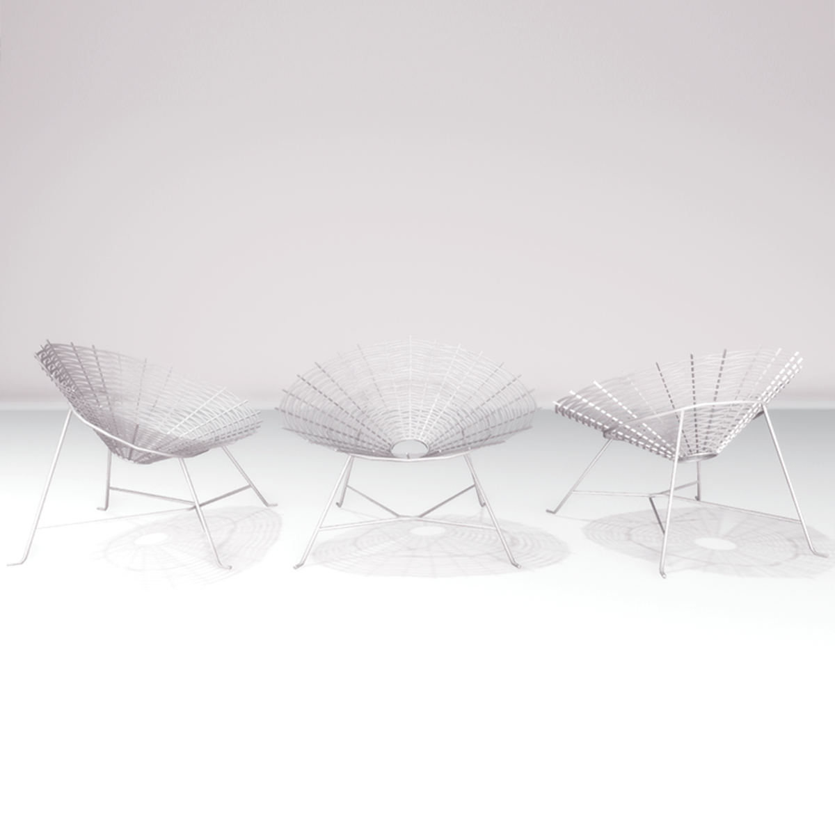 Galini set - Round armchair