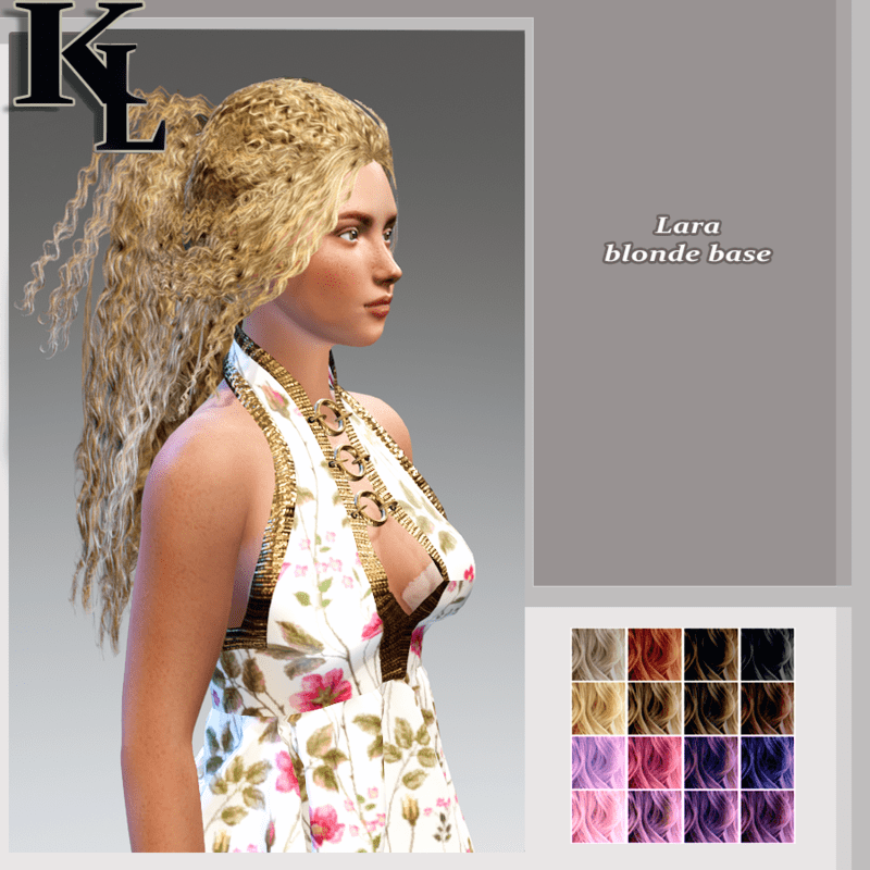 lara -blonde base