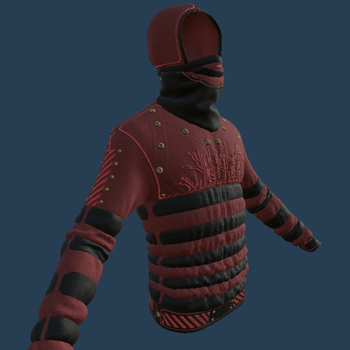 MAIKA JACKET BORDEAUX EMISSIVE