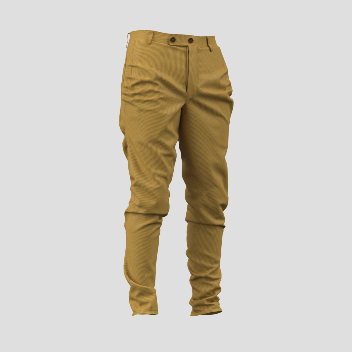 Screw Trousers yellow cord