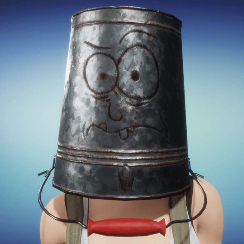Haunted Bucket Helmet (Female)