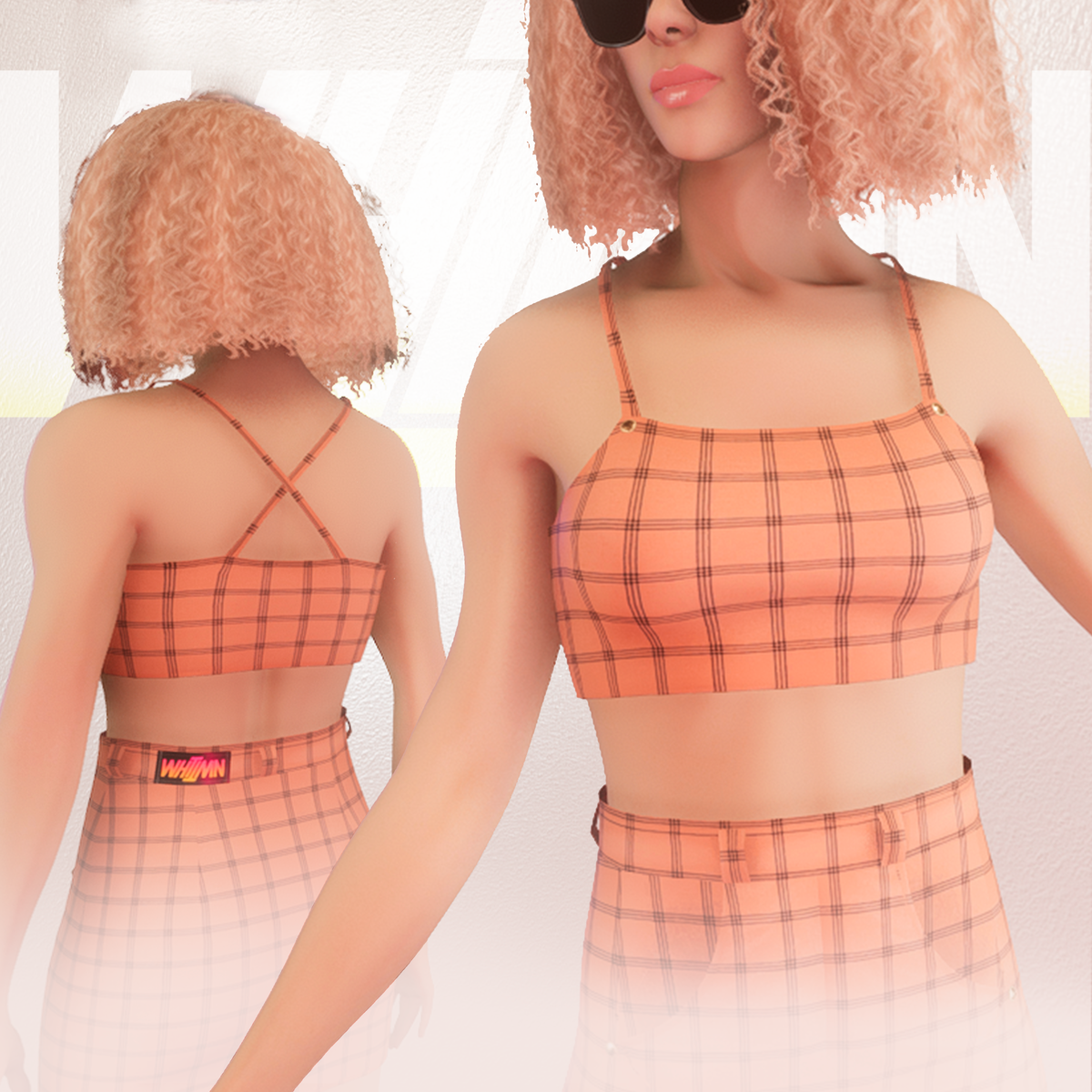 Orange Iconic Top