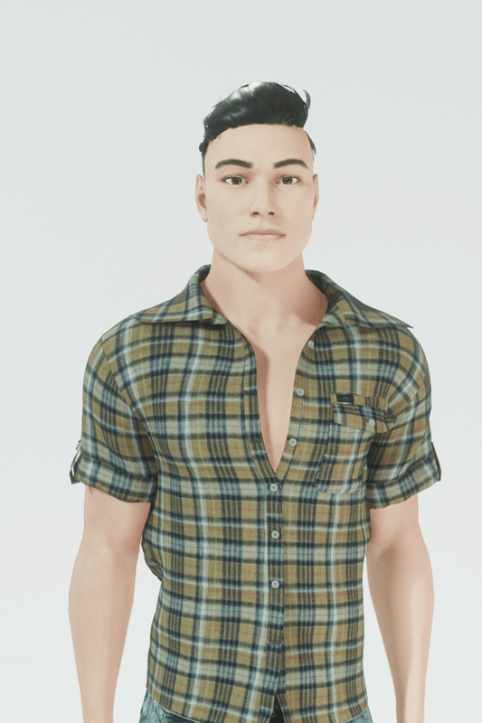 Dean - Custom Male Athletic Avatar