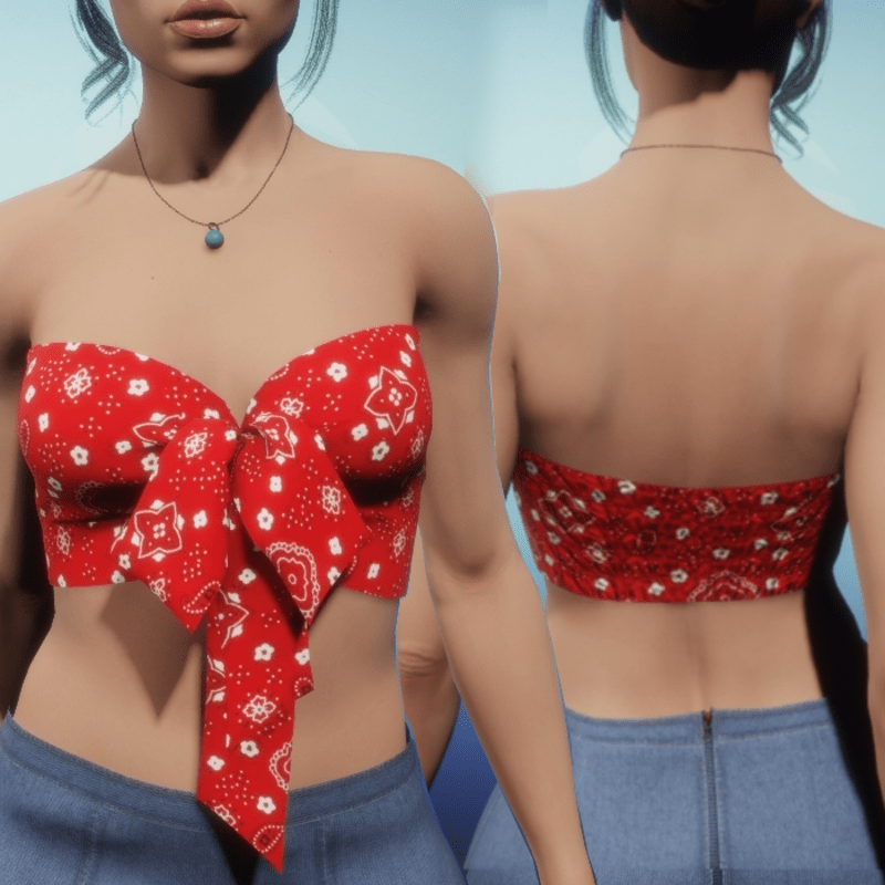 Country Girl Top - Red