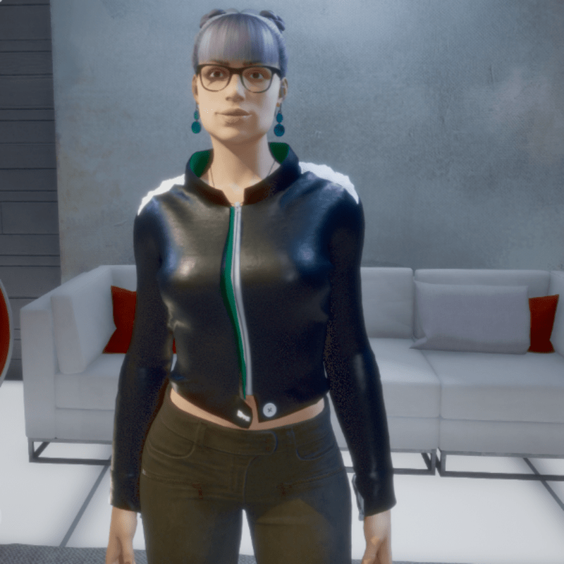 Lederjacke / leather jacket