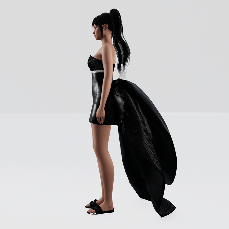 Firefly Bustle - Black